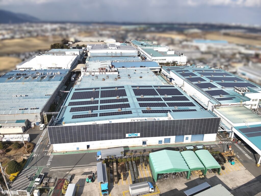 NTN株式会社 桑名製作所様 製造工場（1,024kW） - YKエンジニアリング 